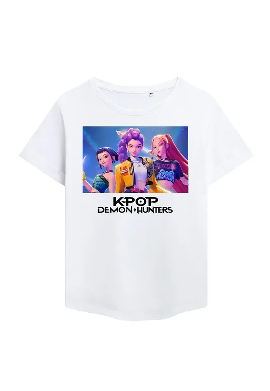 k pop demon hunters heroic huntrix huntr x fashion t shirt white 7d3a4e1c